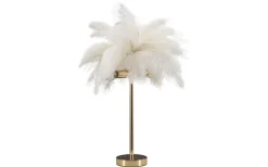 Yoga Bordslampa Palm 55cm Vit/Guld