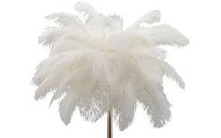 Yoga Golvlampa Palm 160cm Vit/Guld