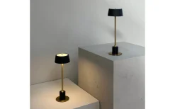 Yoyo Uppladdningsbar Bordslampa 33cm LED 3000K 5,2W Svart/Mässing