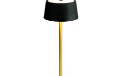Yoyo Uppladdningsbar Bordslampa 33cm LED 3000K 5,2W Svart/Mässing