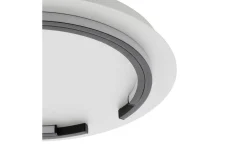 Zampote Plafond 42cm 3000K 25W Svart/Vit