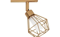 Zapata Takspotlight36cm G9 LED 3000K 2x3W Koppar