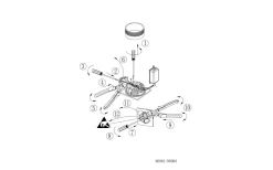 Zarate Vägglampa Infälld LED 3000K 2W Silver