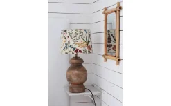 Zenit Lampfot 47cm Åldrat Trä