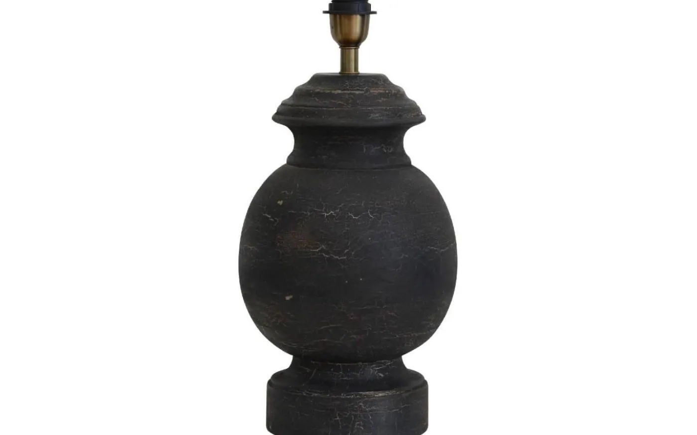 Zenit Lampfot 47cm Vintage Svart