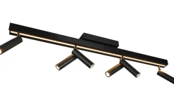 Zeno Spotlight LED 6-delat mattsvart