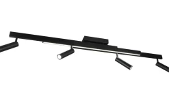 Zeno Spotlight LED 4-delat mattsvart