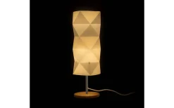 Zumba Bordslampa 47cm Vit/Trä/Krom